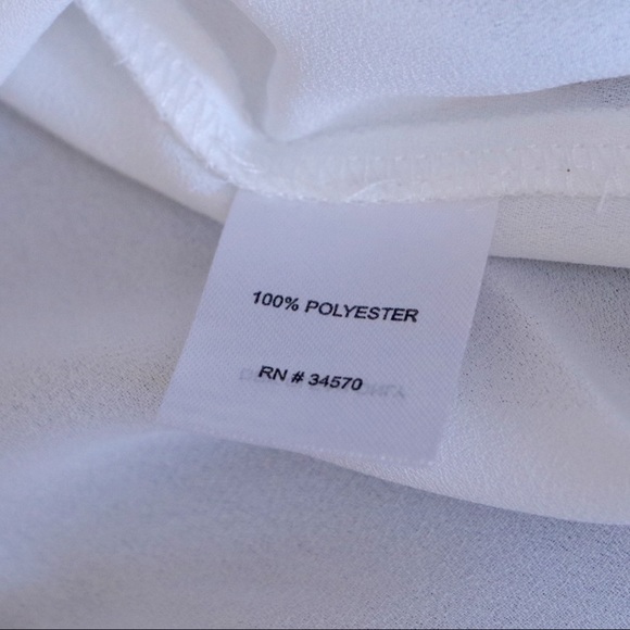 ⭐️NWOT Nicole Miller Lace Back Long Sleeve Top - L - Picture 5 of 7